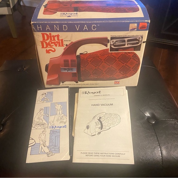 Royal Other Vintage Royal Dirt Devil Handheld Vacuum Model 3 With